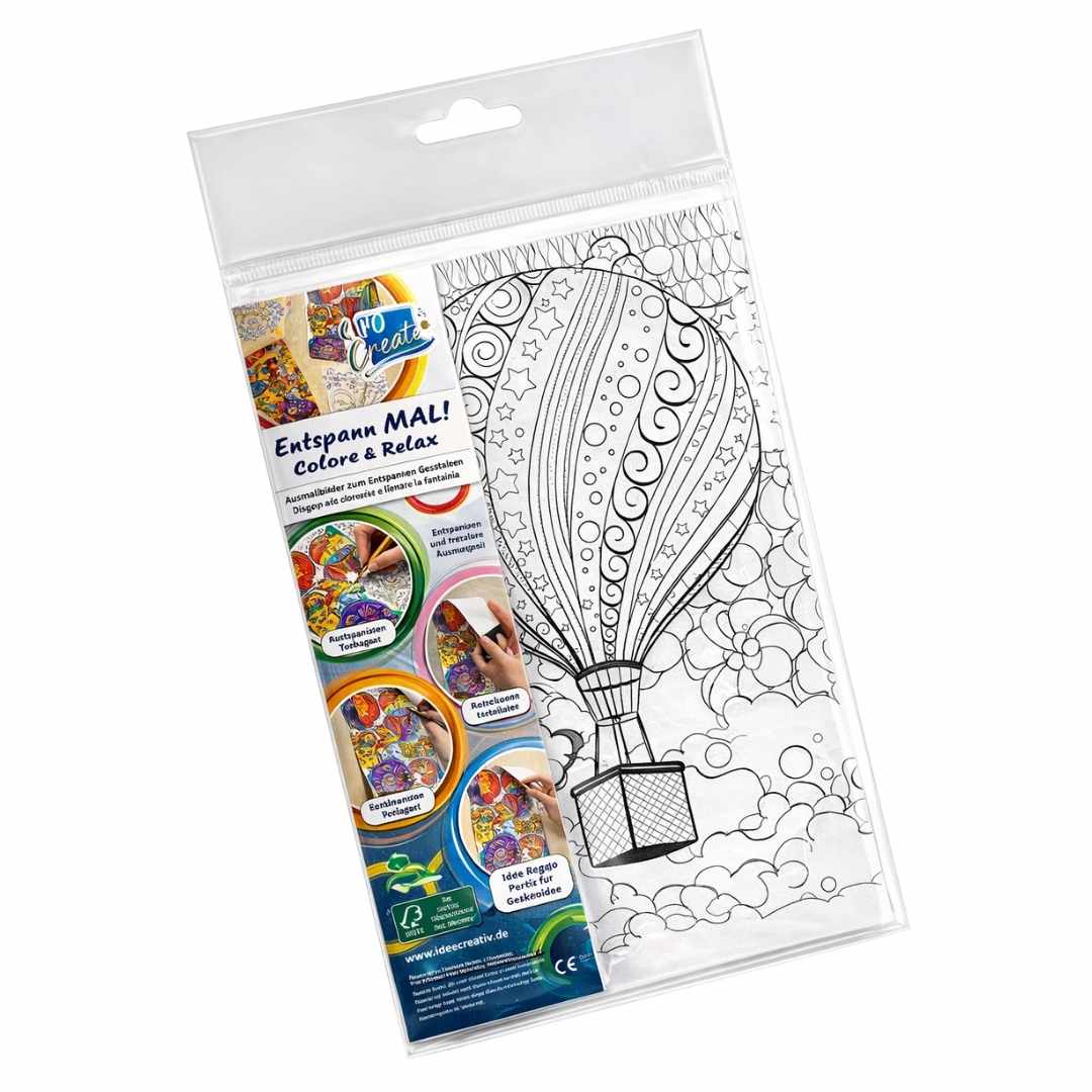 HOJAS ADHESIVAS PARA COLOREAR 10H INFONOTES