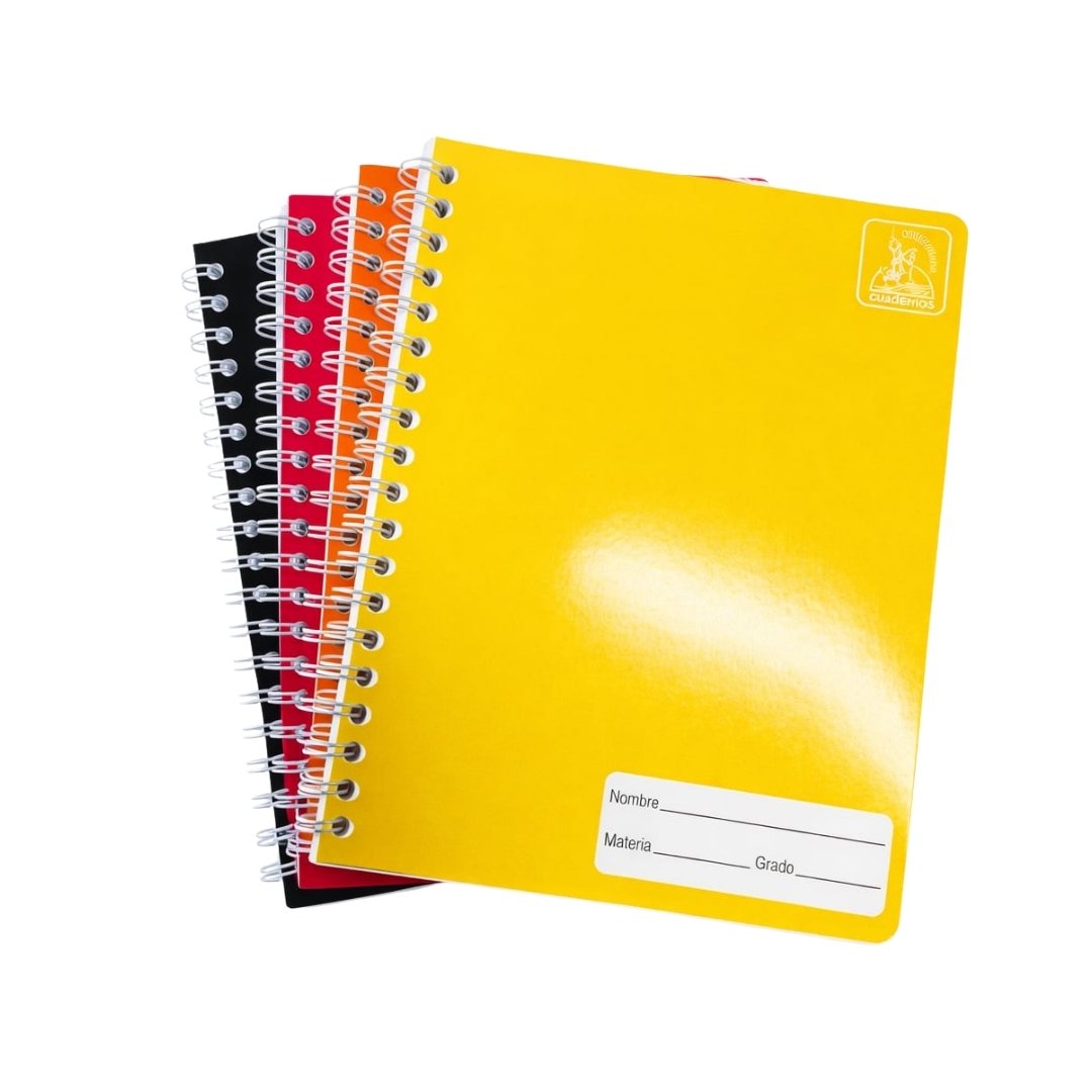 CUADERNO ESPIRAL CARTA 100 HOJAS