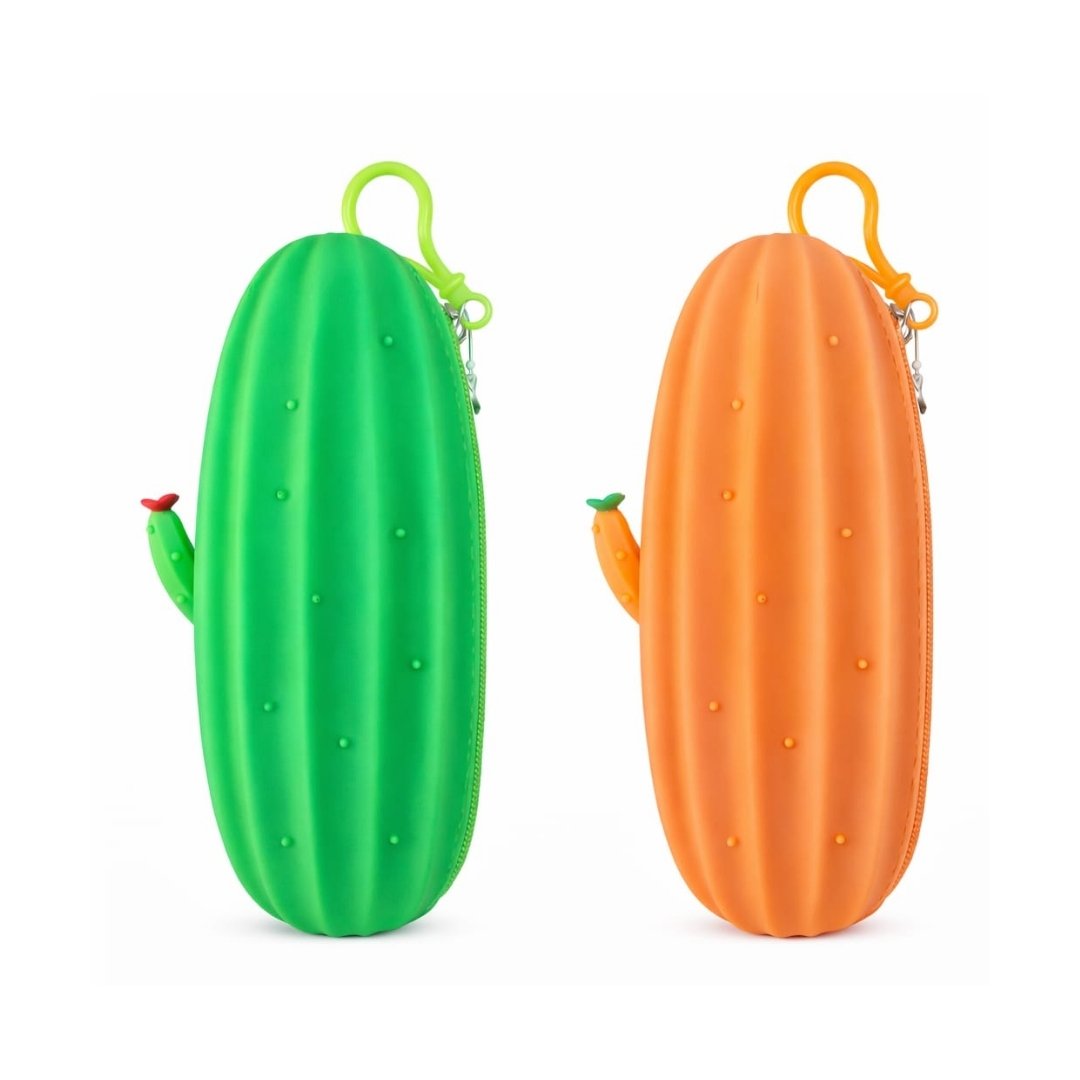 ESTUCHE  PARA LAPICEROS CON DISEÑO DE CACTUS