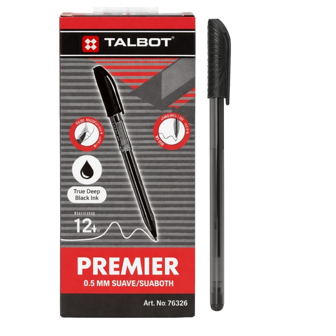 BOLIGRAFO GEL NEGRO PREMIER TALBOT