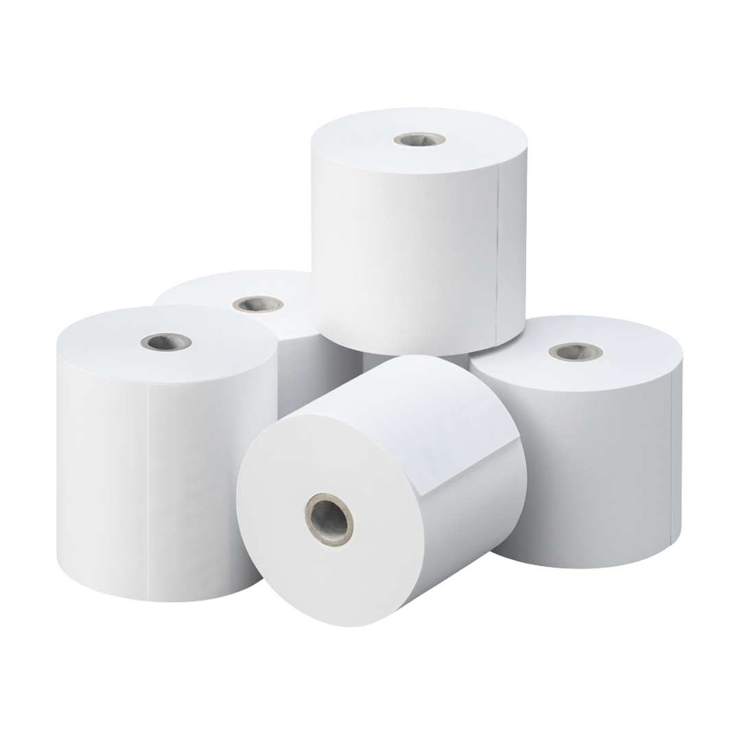 ROLLO DE PAPEL BOND 76X40MTS BLISTER DE 5 UNIDADES