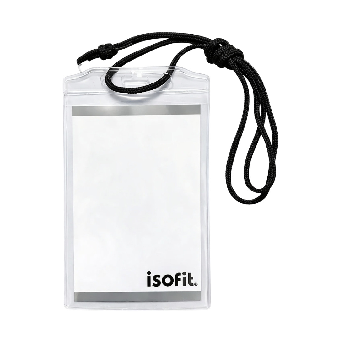 PORTA GAFETE VERTICAL 10 UNIDADES ISOFIT