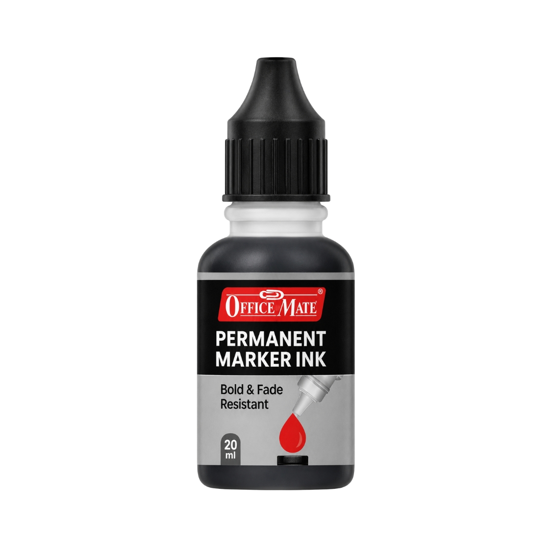 TINTA PARA MARCADOR PERMANENTE NEGRO OFFICE MATE
