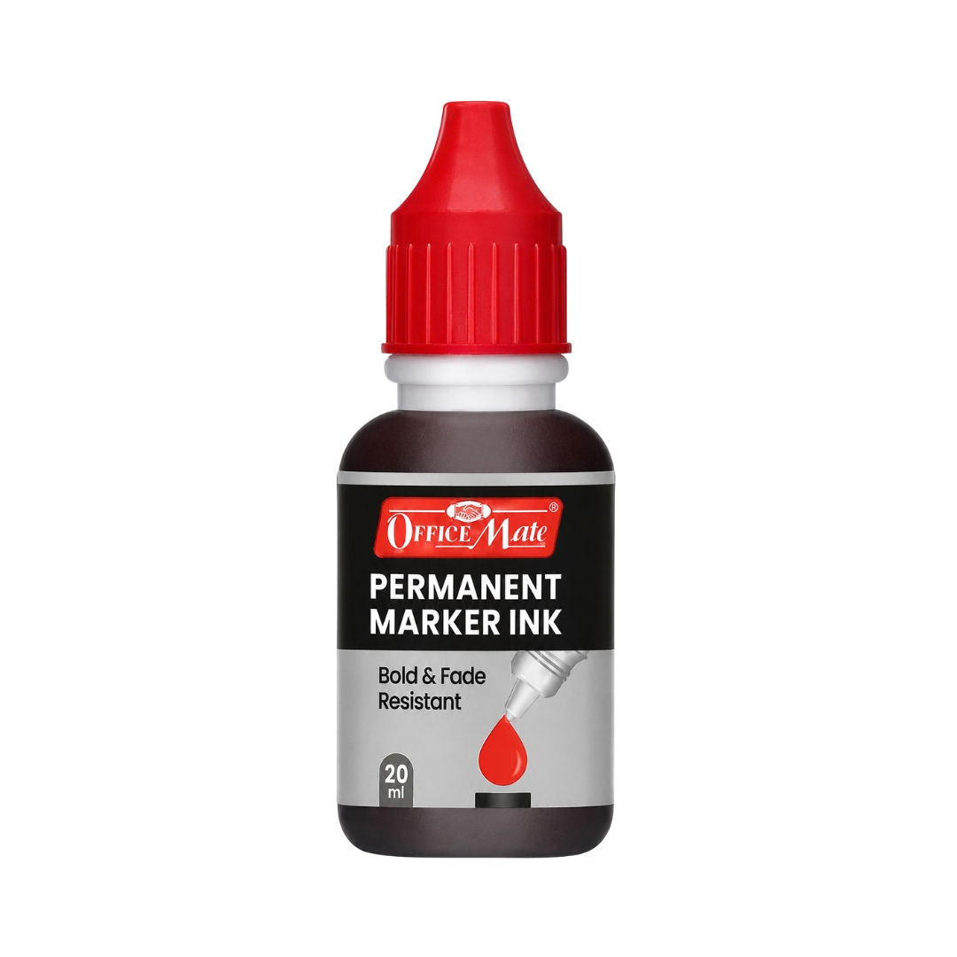 TINTA PARA MARCADOR PERMANENTE ROJO OFFICE MATE